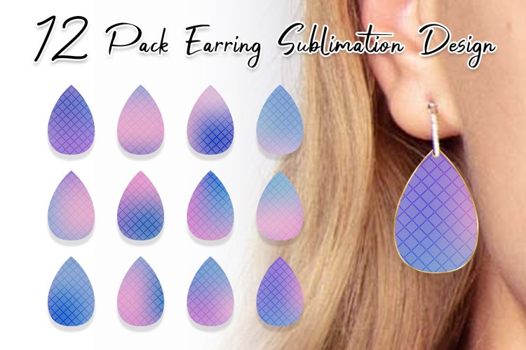 Sublimation Earring Designs Image 15