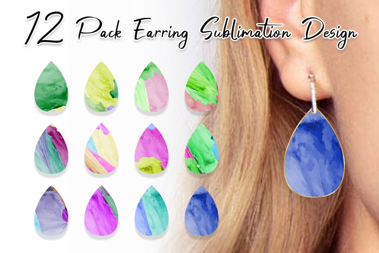 Sublimation Earring Designs Image 15