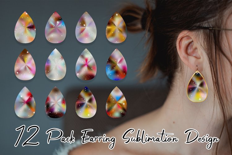 Sublimation Earring Designs Image 2