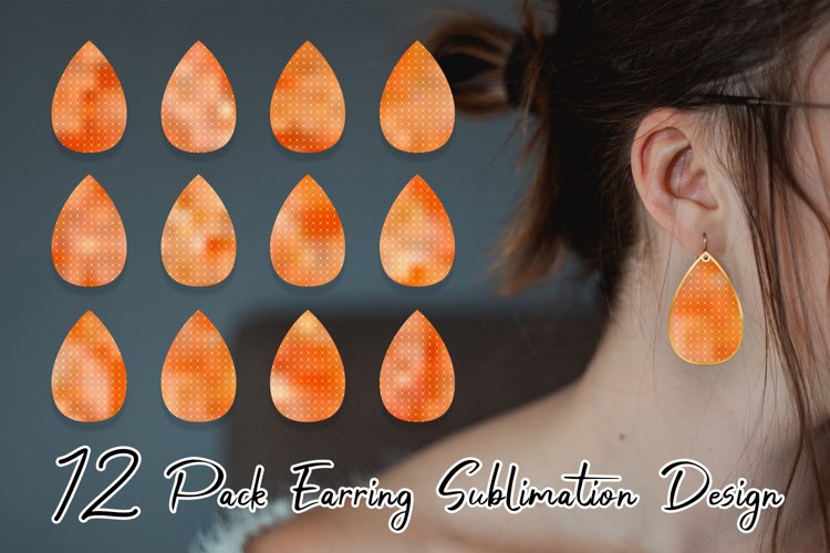 Sublimation Earring Designs Image 17