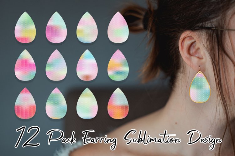 Sublimation Earring Designs Image 24