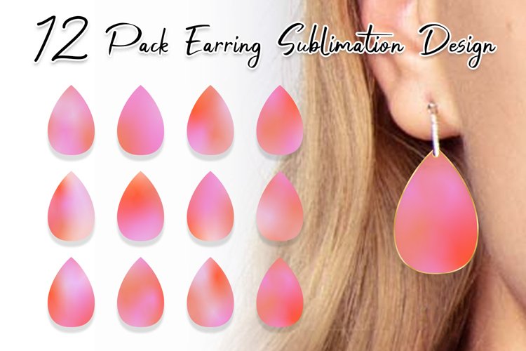 Sublimation Earring Designs Image 8