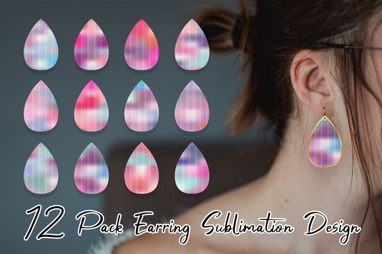 Sublimation Earring Designs Image 11