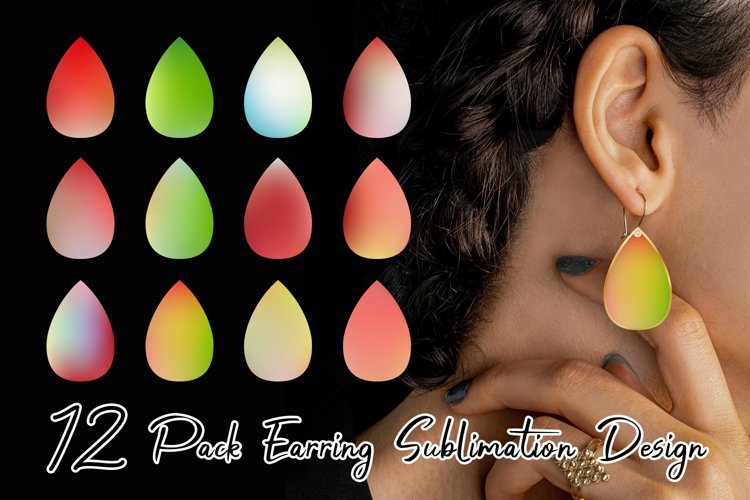 Sublimation Earring Designs Image 15