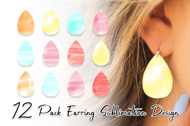 Sublimation Earring Designs Image 13