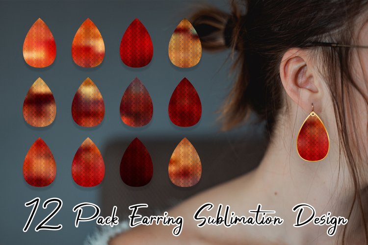 Sublimation Earring Designs Image 8