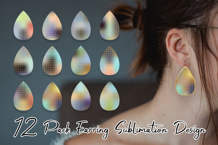 Sublimation Earring Designs Image 20