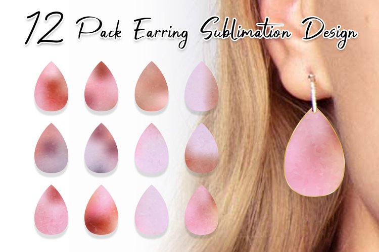 Sublimation Earring Designs Image 19