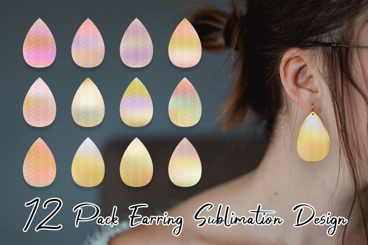 Sublimation Earring Designs Image 7