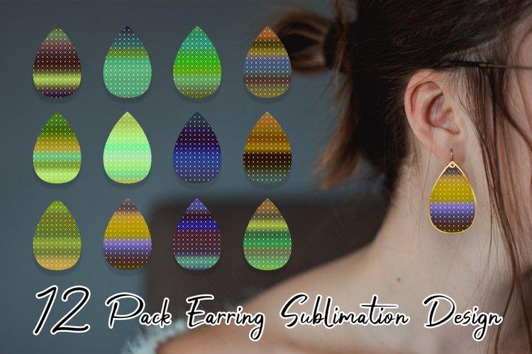 Sublimation Earring Designs Image 5