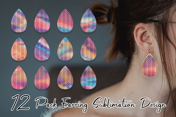 Sublimation Earring Designs Image 4