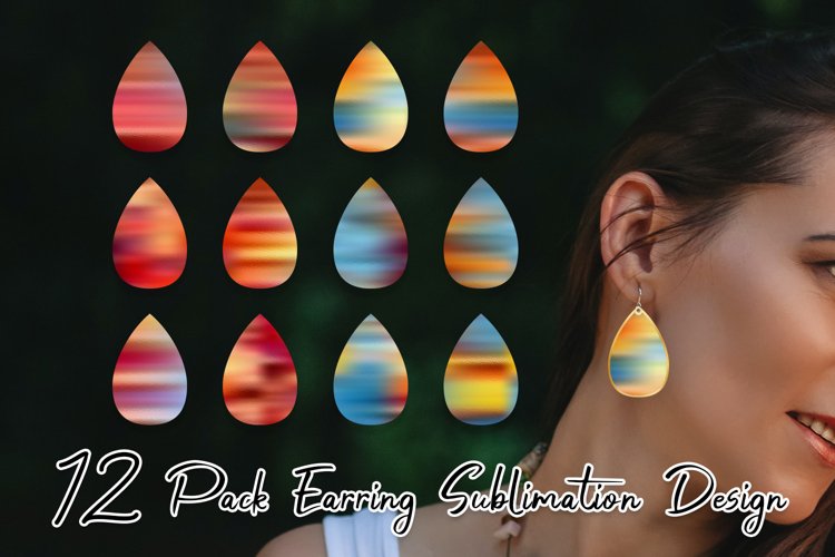 Sublimation Earring Designs Image 5