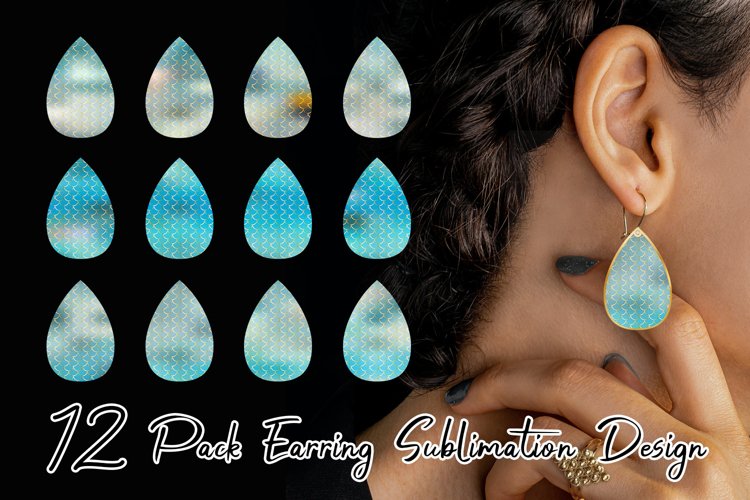 Sublimation Earring Designs Image 21
