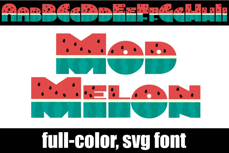 Mod Melon Color Font
