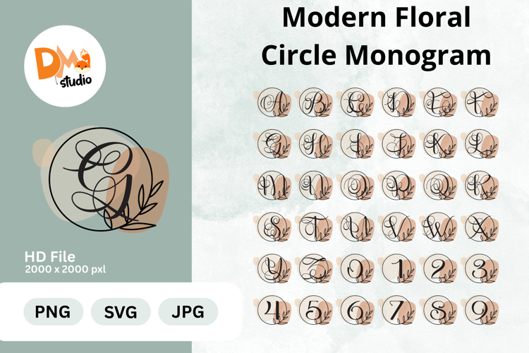 Floral Wreath Clipart Image 13