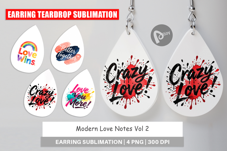 Earring Sublimation Designs Image 22