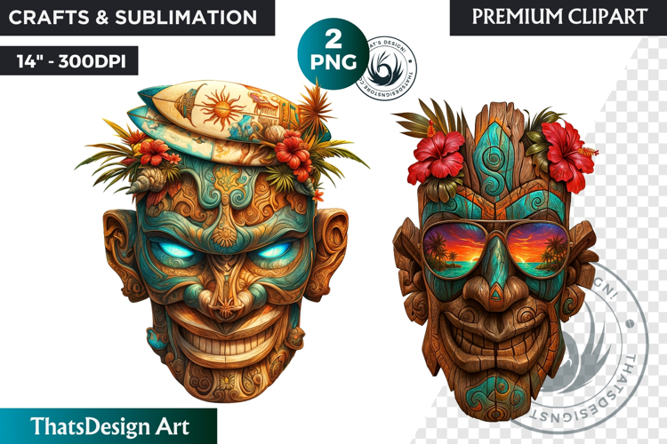 Tiki Clipart Image 9
