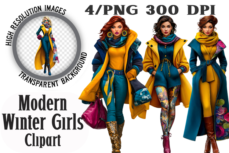 Winter Animals Clipart Image 7