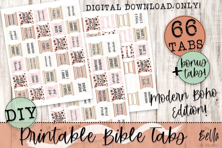 Printable Bible Tabs DIY Bible Tabs Bible Journaling 1656510 
