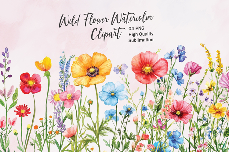 Flower Borders Clipart Image 6
