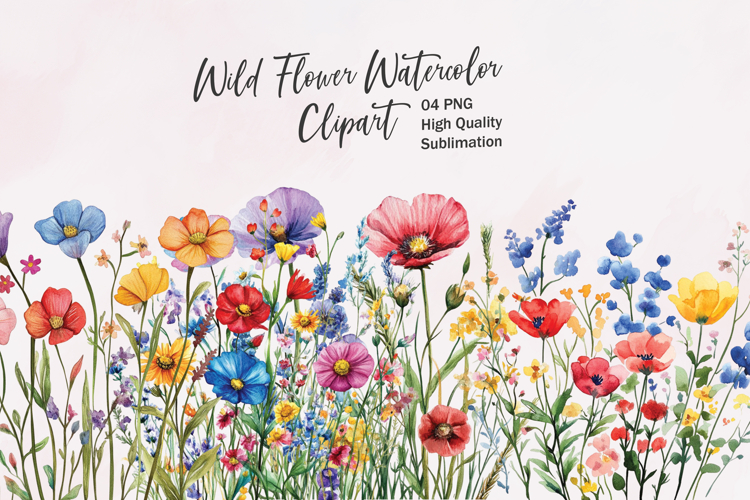 Flowers Border Clipart Image 11