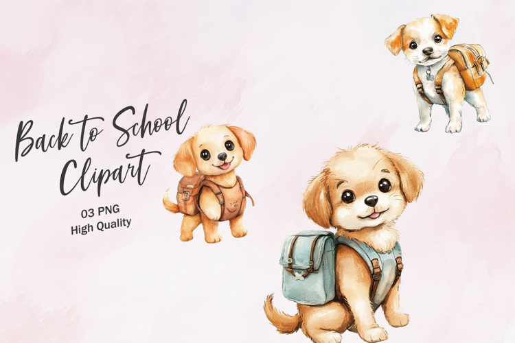 Cute Puppy Clipart Image 18