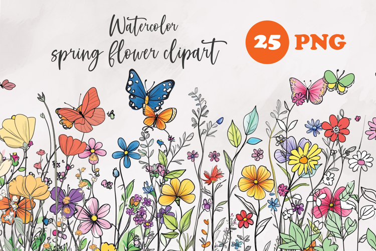 Spring flower clipart