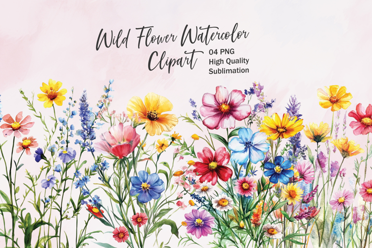 Flowers Border Clipart Image 16