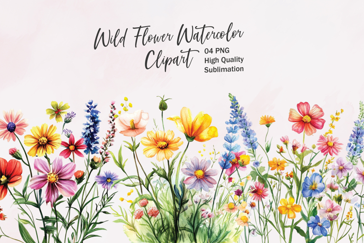 Flowers Border Clipart Image 12