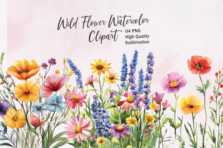 Flowers Border Clipart Image 14