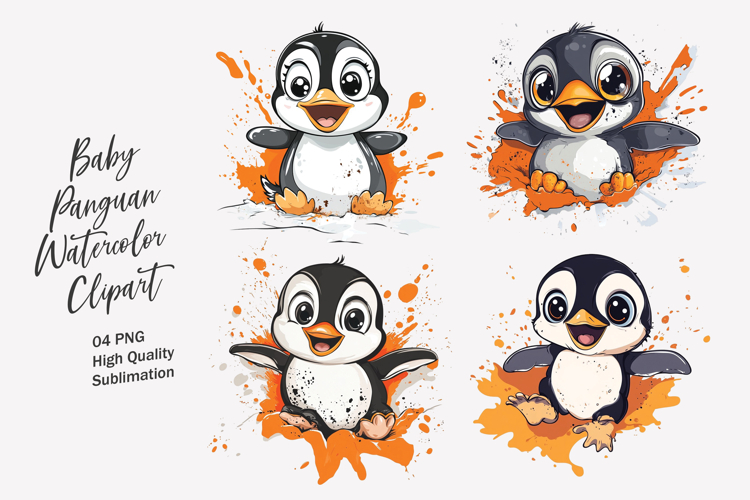 Penguin Cartoon Image 20