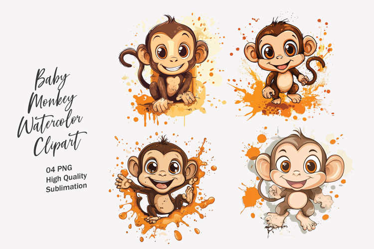 Monkey Illustration Image 10