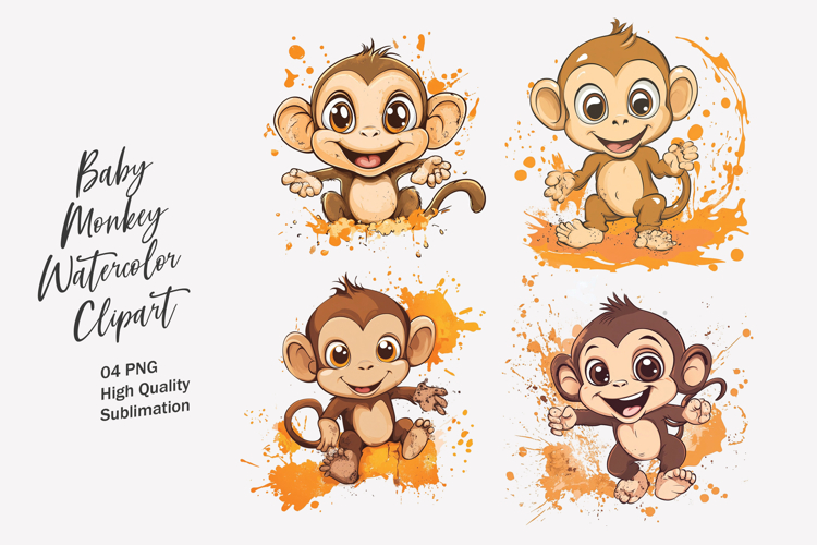 Monkey Illustration Image 11