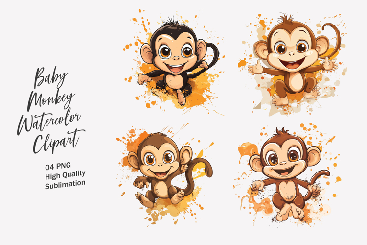 Monkey Illustration Image 9