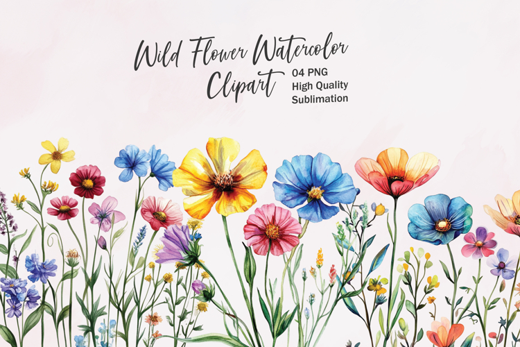 Flowers Border Clipart Image 9