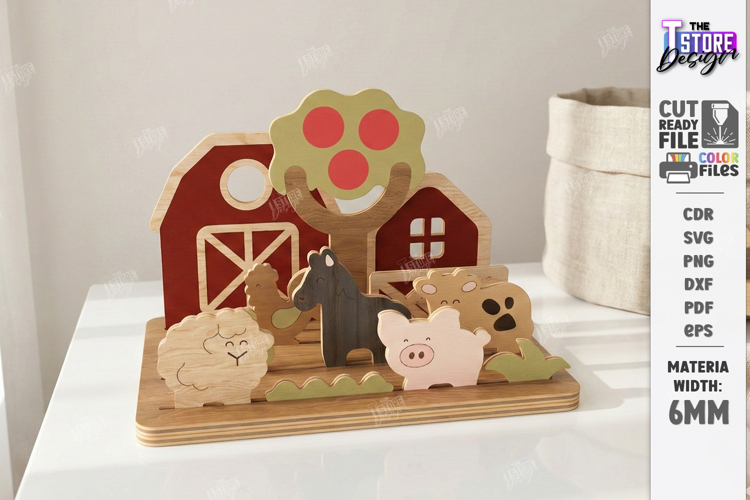 Modular Wooden Block Laser Cut | Toys and Games | CNC
