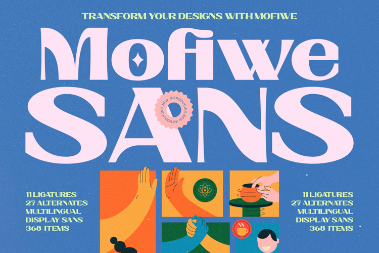 Mofiwe Sans - Expressive Display Sans