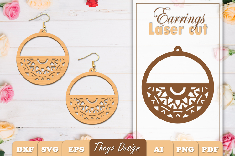 Earrings Svg Image 6