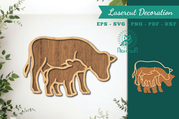 Baby Cow Svg Image 11