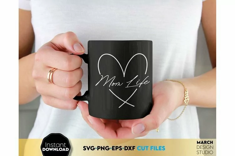 Mom Life SVG | Mom Love PNG | Mom Tumbler