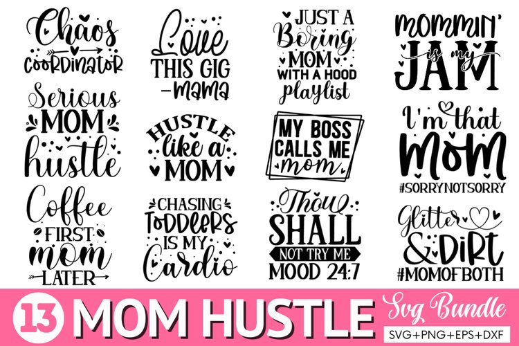 Funny Mom Life Svg Image 19