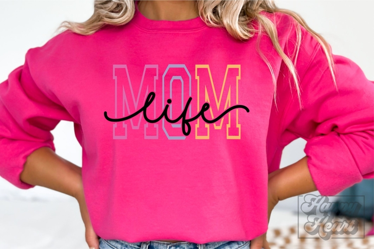 Mama Life SVG - Mom Life Shirt - Trendy Mothers Day PNG