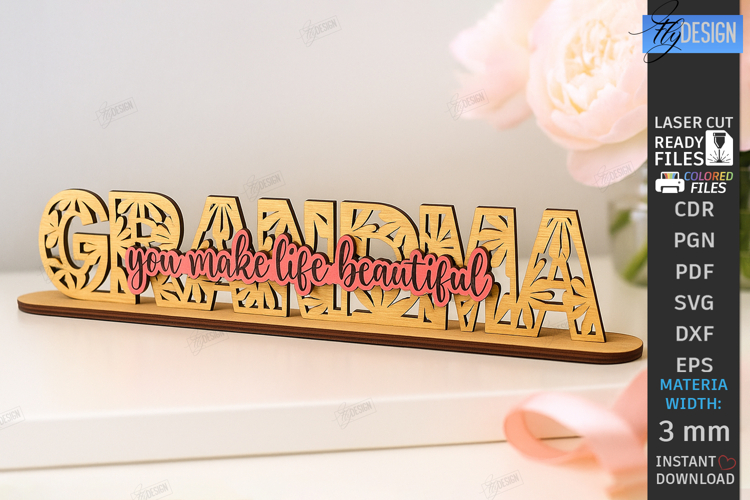 Laser Cut Stand Image 8