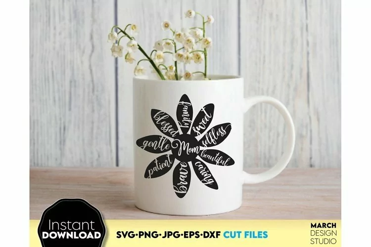 Mother Day SVG - Mother Printable Svg - Mom Sign Svg