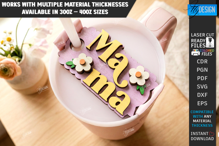 Mom Tumbler Svg Image 13