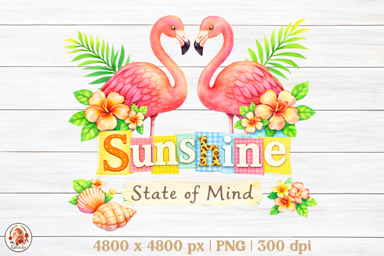 Summer Vibes Beach Sublimation PNG| Preppy Summer Collage