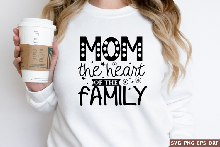 Mom Heart Svg Image 21