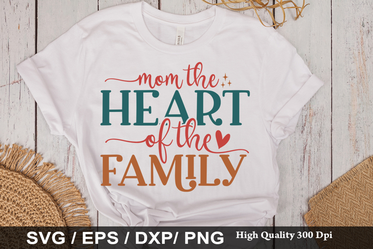 Heart Mom Svg Image 12