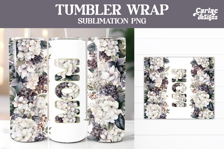 Tumbler Sublimation Wrap, Mom Tumbler Wrap
