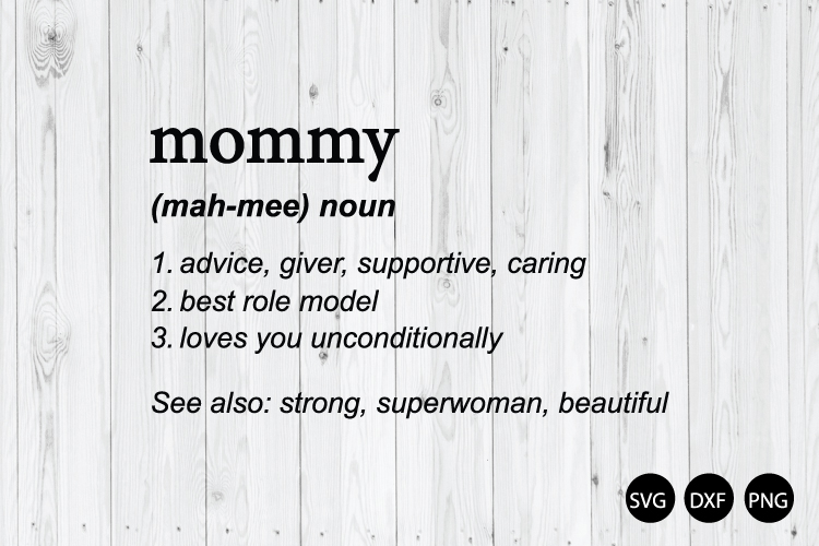 Mommy Svg